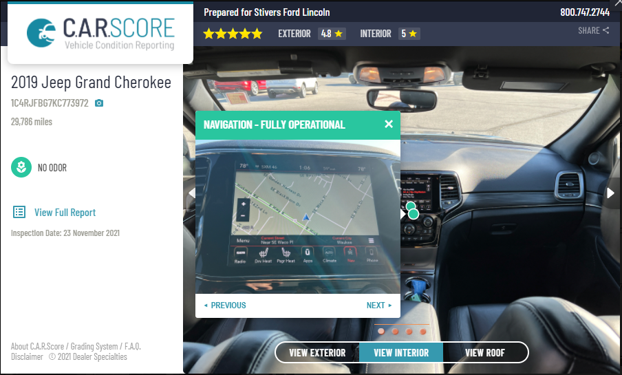 carscore report feature photo