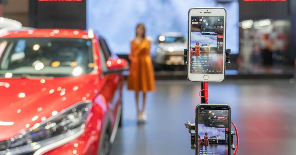 Dealership doing a live video stream